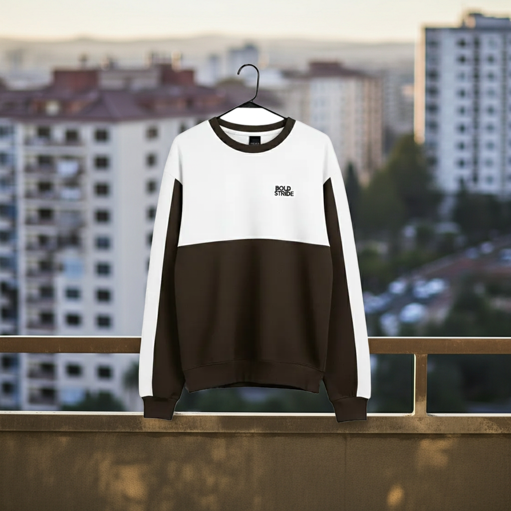 Quarter Color Premium Sweatshirt