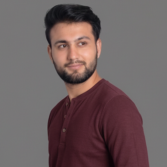 Burgundy Linear Henley