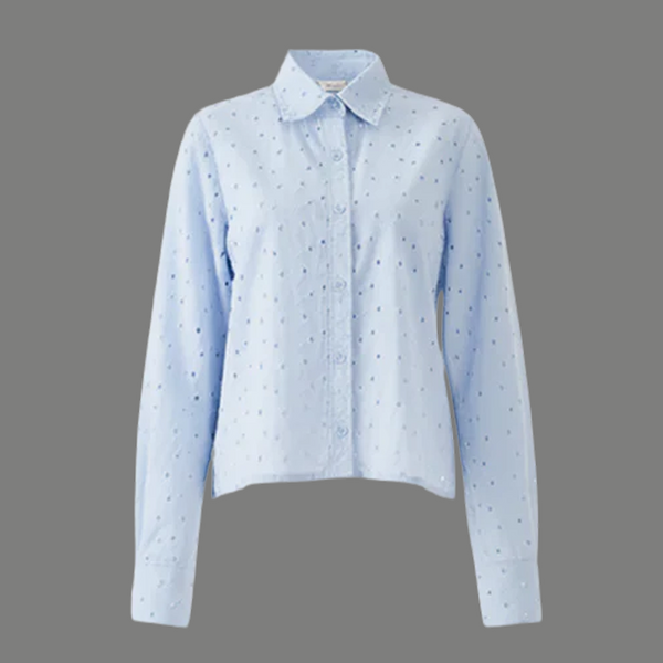 Button-Down Tunic Fousion Top