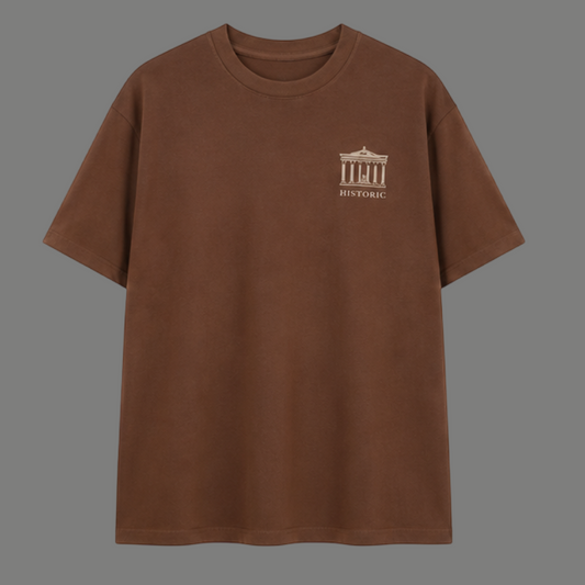 Essential Short Sleeve Graphic Printed Crewneck Tee
