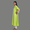 Lime Bloom Fusion Top