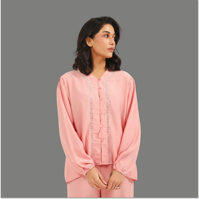 Blush Grace Fusion Top