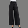 Wide Leg Pleated Trouser