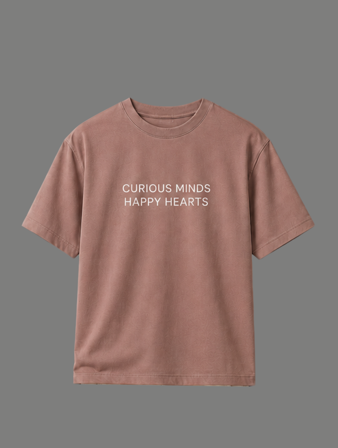 Relaxed Fit Embroidered Chest Graphic T-Shirt