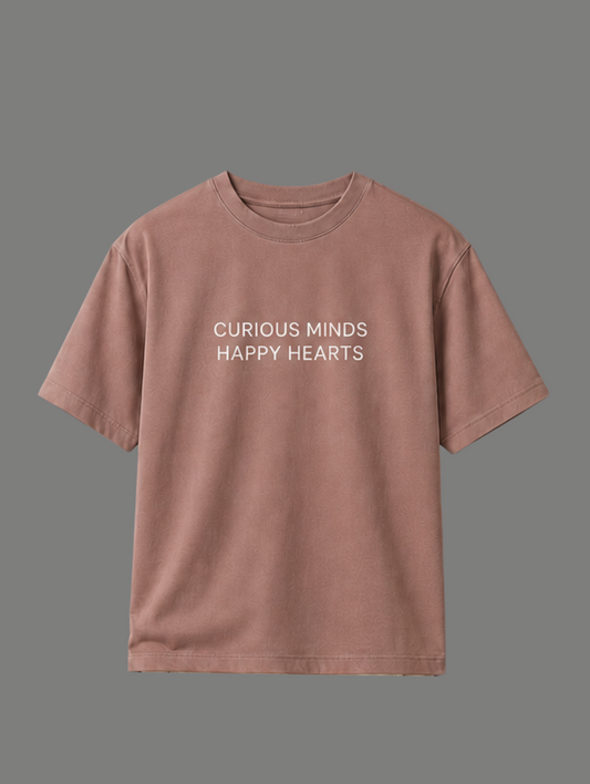 Relaxed Fit Embroidered Chest Graphic T-Shirt