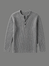 Wide-Rib Grandad Henley