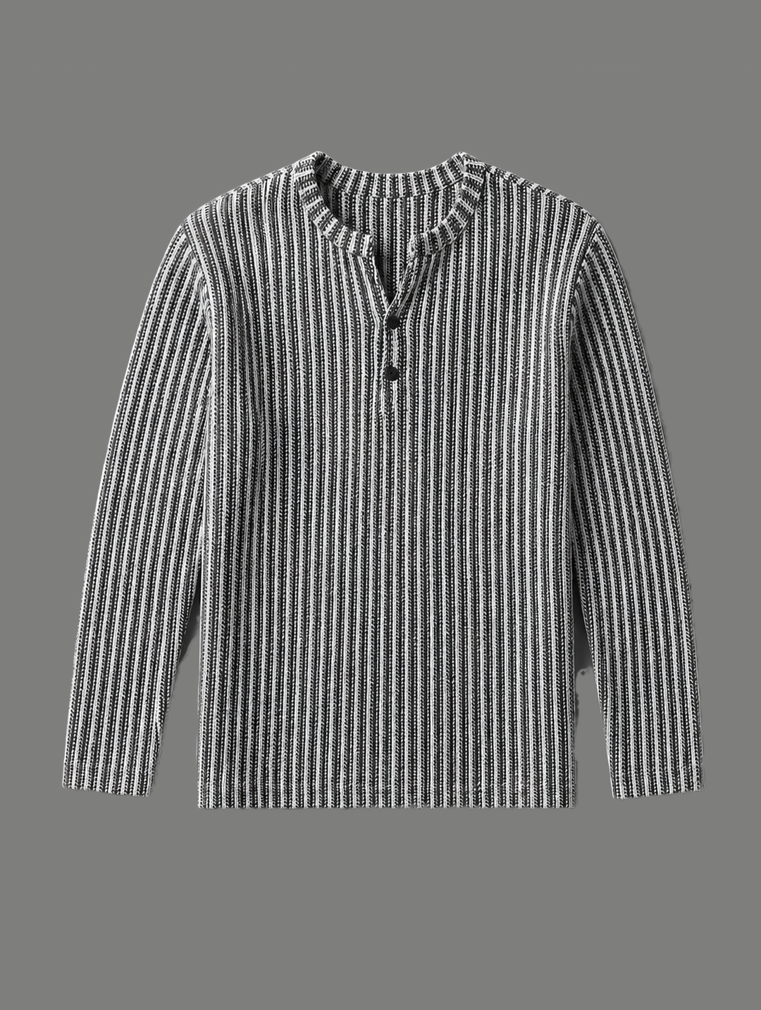 Wide-Rib Grandad Henley