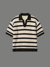 Casual Loose Fit Open Collar Polo