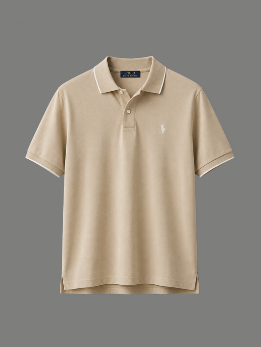 Relaxed Fit Knitted T-polo