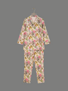 Multi Floral Co-Ord Set With Short Shirt