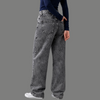 Urban Wide Leg Washed Baggy Denim Jeans