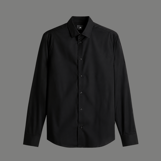 Tailored Fit Long Sleeve Dress Shirt