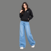 Twisted-Seam Barrel Jeans –  Wash