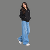 Twisted-Seam Barrel Jeans –  Wash