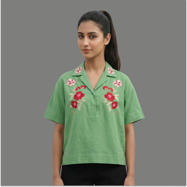 V-Neck Tunic fusion top