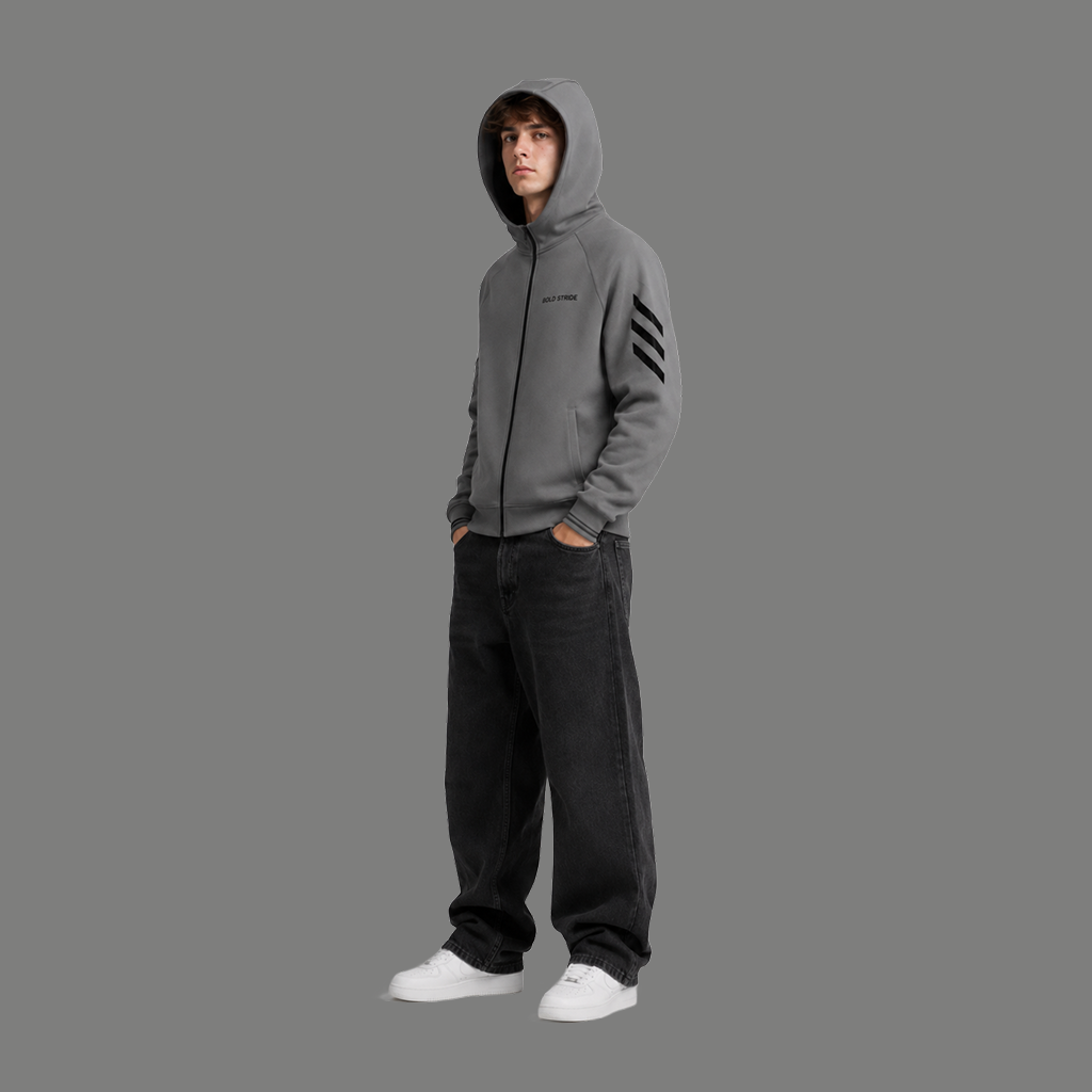 Ashguard Zip Hoodie - Boldstride - styled pose