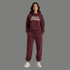 Maroon Muse Hoodie - Boldstride - straight-on view