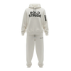 Glacier Ivory Hoodie - Boldstride - flat lay