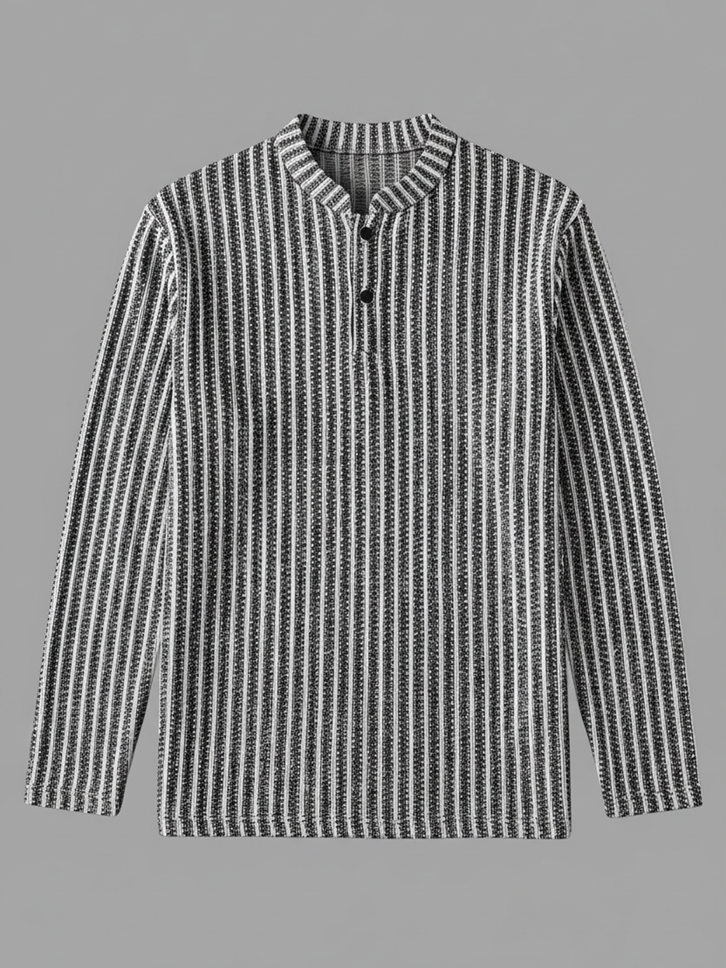 Essential Solid Waffle Henley