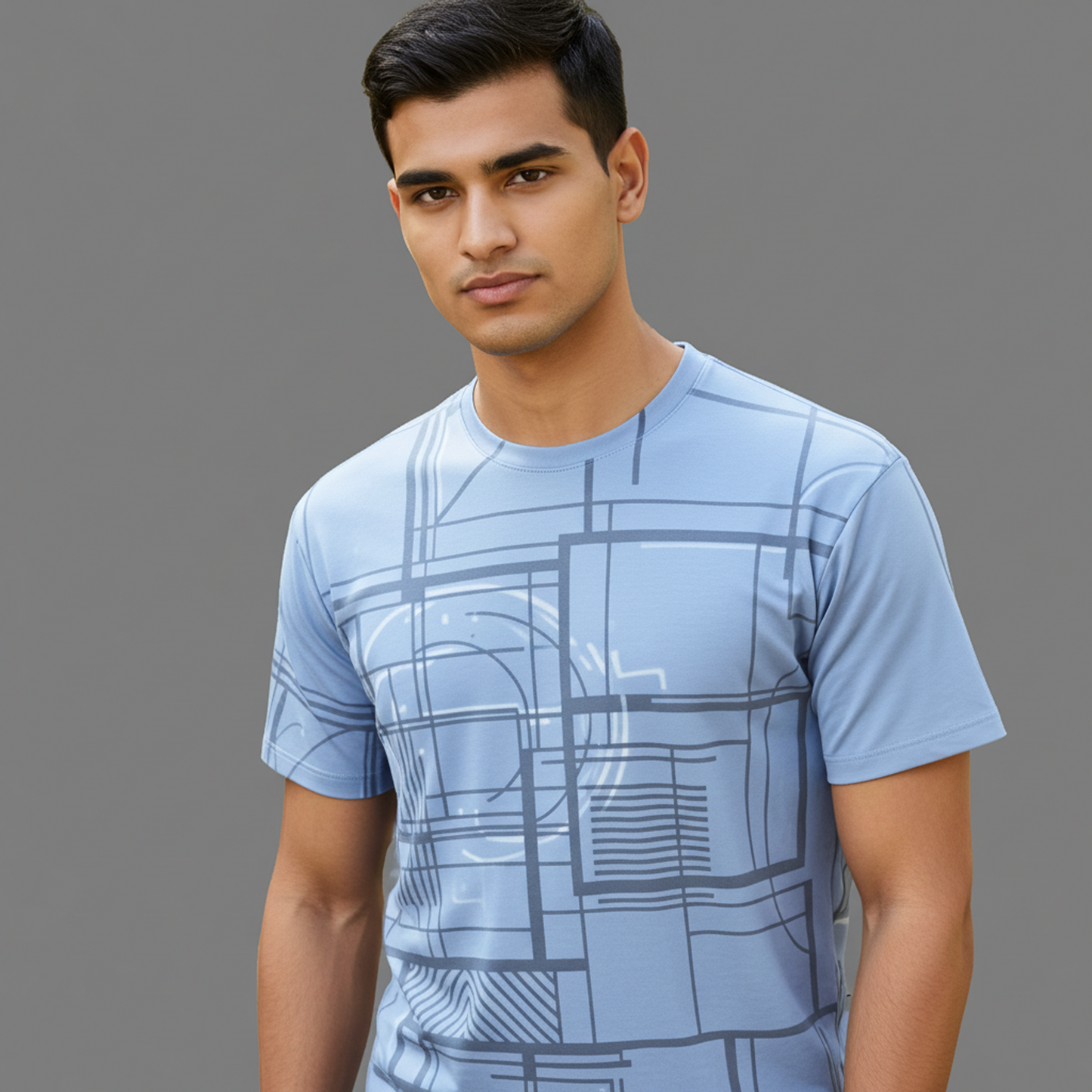 Geometric Graphic Tee