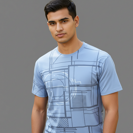 Geometric Graphic Tee