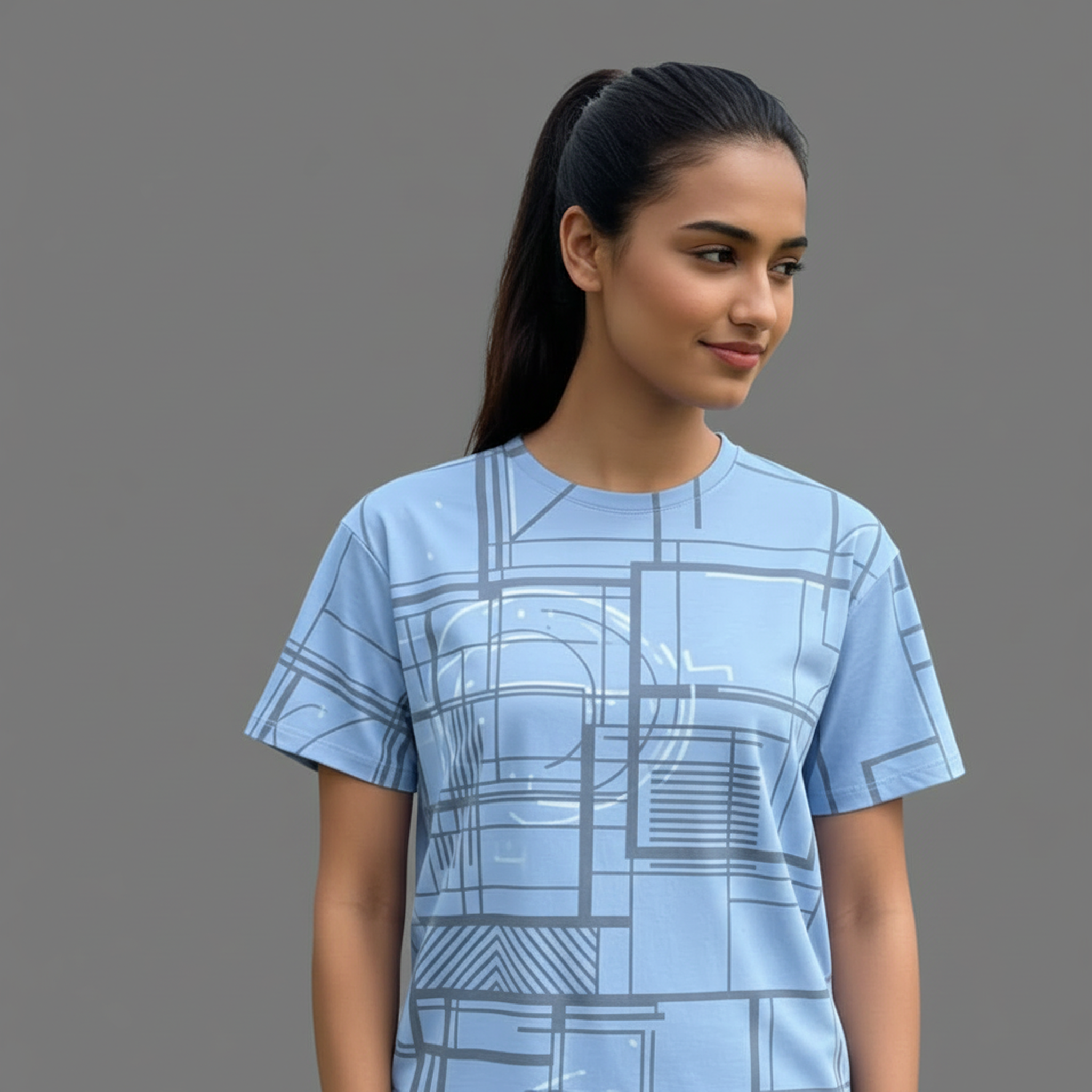 Geometric Graphic Tee