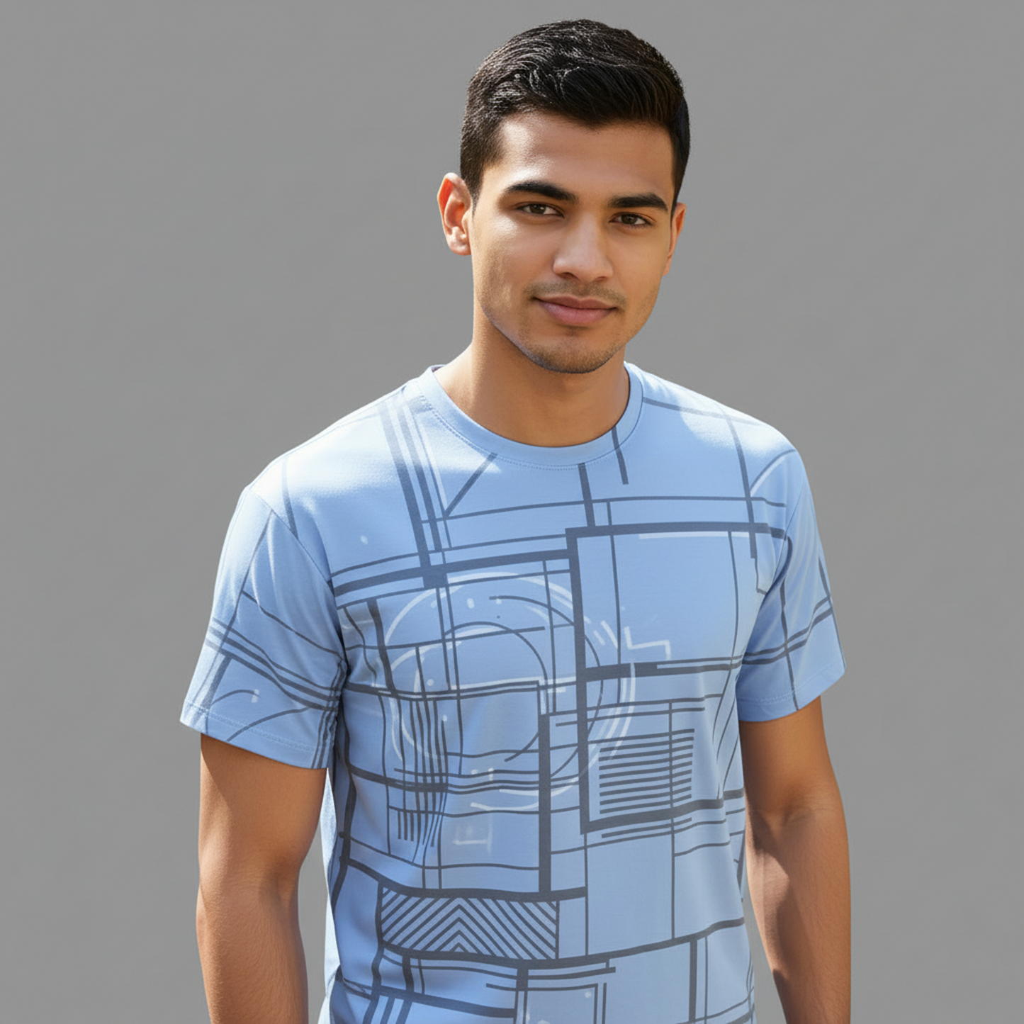 Geometric Graphic Tee