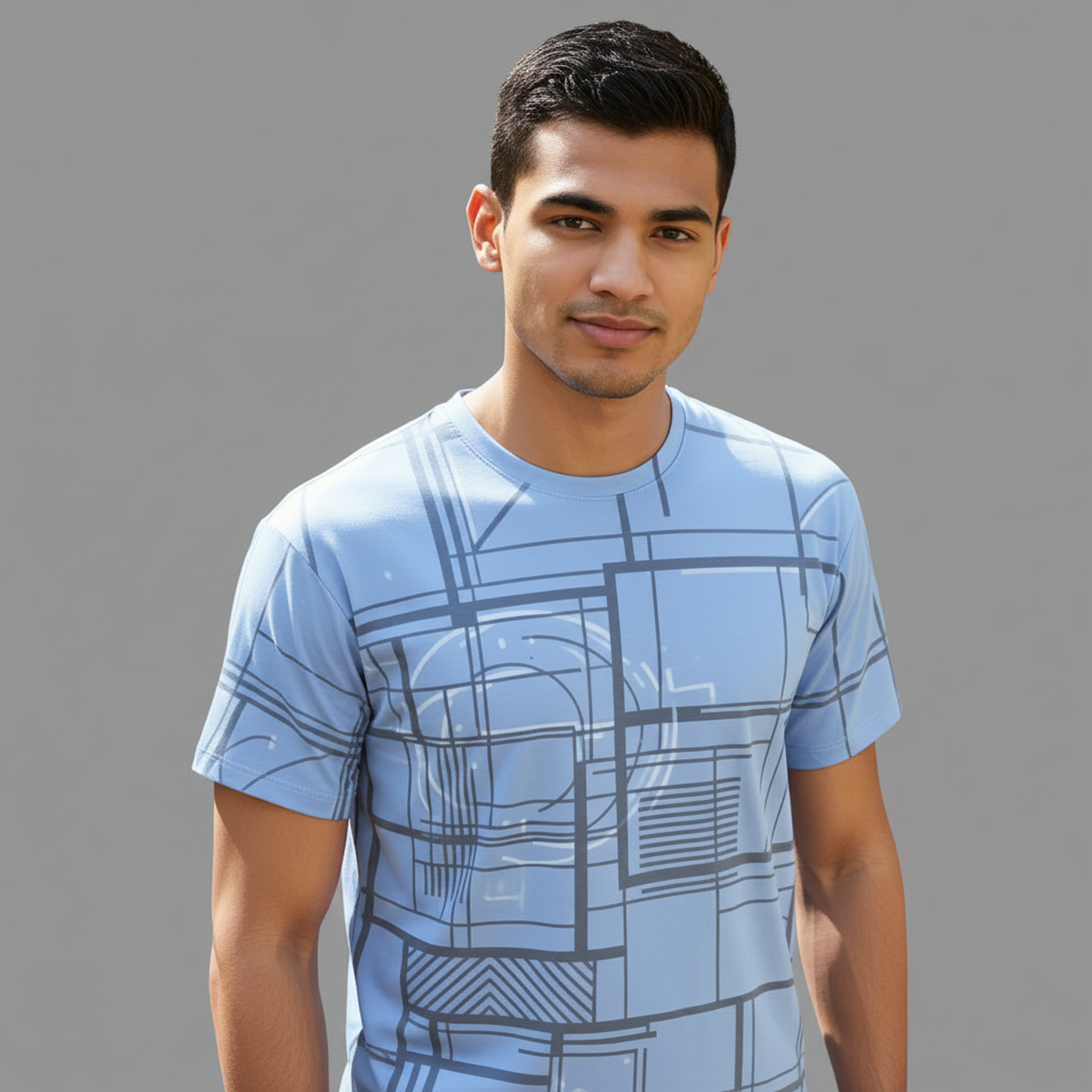 Geometric Graphic Tee