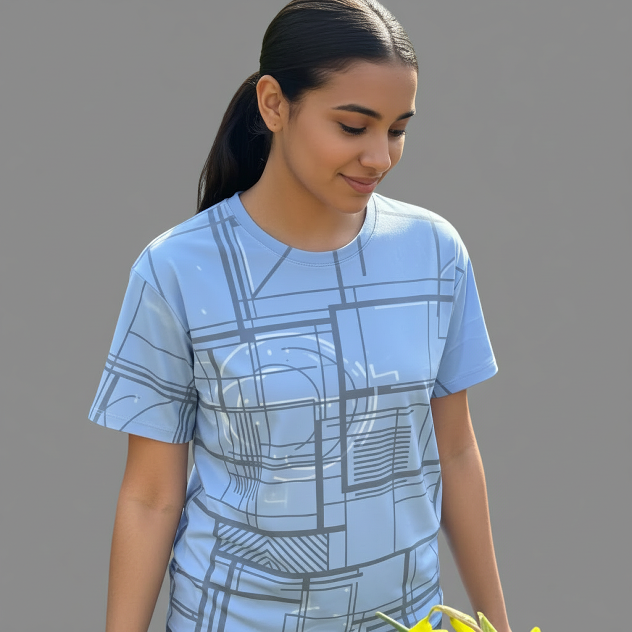 Geometric Graphic Tee