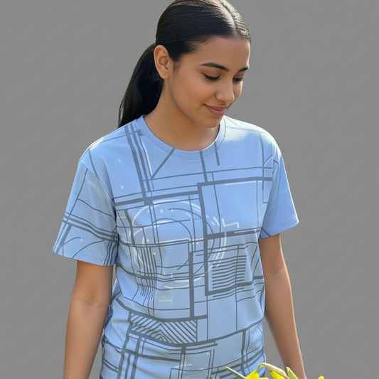 Geometric Graphic Tee