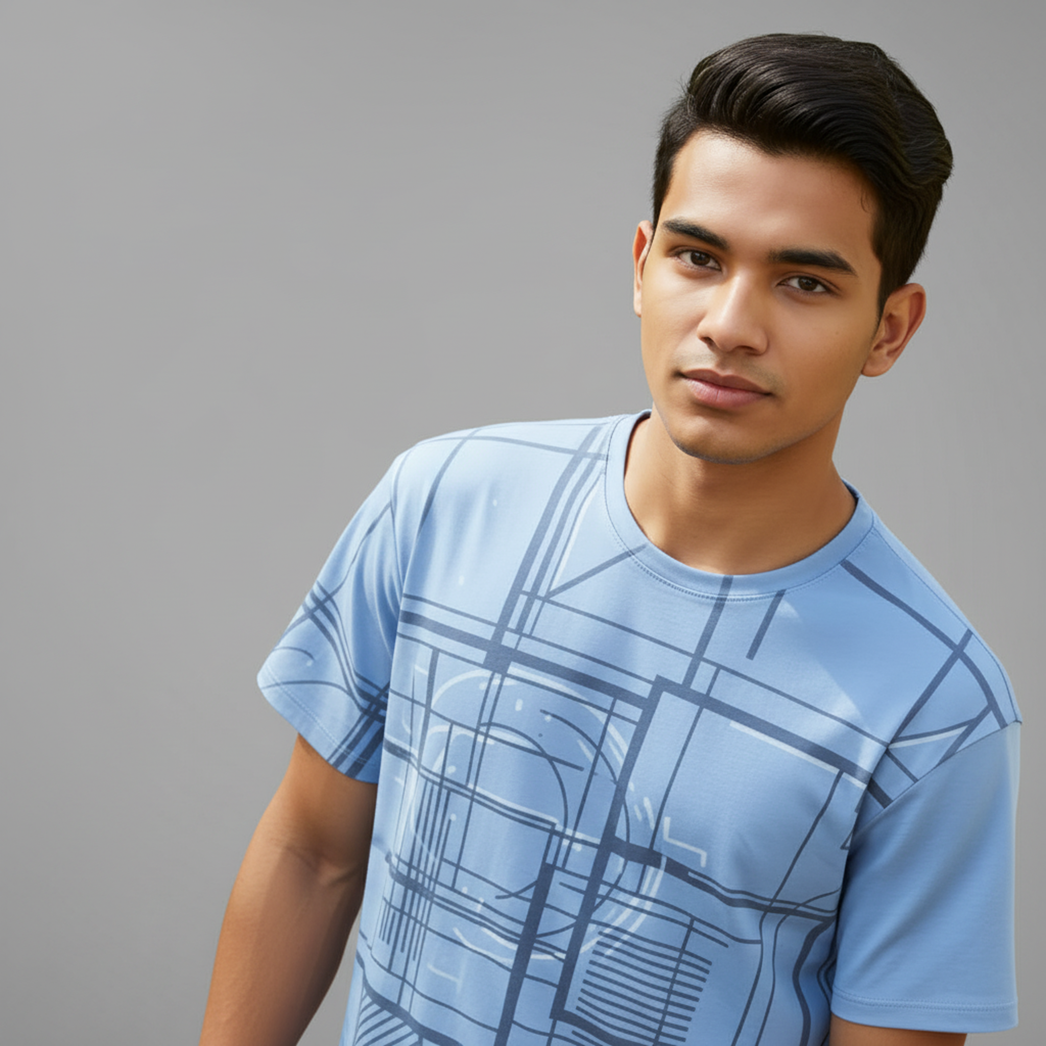 Geometric Graphic Tee