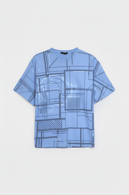 Geometric Graphic Tee