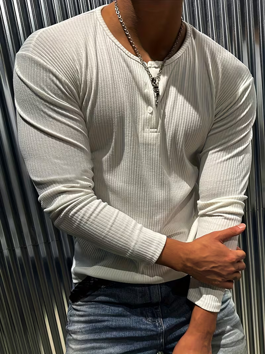 Geometric Lattice Knit Henly