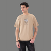 Relaxed Fit Floral Printed Crewneck T Shirt