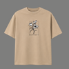 Relaxed Fit Floral Printed Crewneck T Shirt