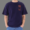 Relaxed Fit Chest Print Short Sleeve Tee
