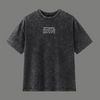 Relaxed Fit Graphic Printed Acid Wash Tee