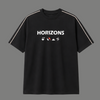 Essential Short Sleeve Piped Shoulder Graphic Tee