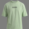 Relaxed Fit Center Chest Text Printed Tee