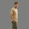 Essential Short Sleeve Striped Crewneck T Shirt