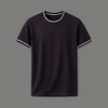 Relaxed Fit Tipped Trim Short Sleeve T Shirt