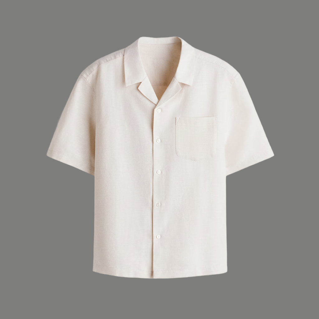 Urban Textured Short Sleeve Resort Button Down