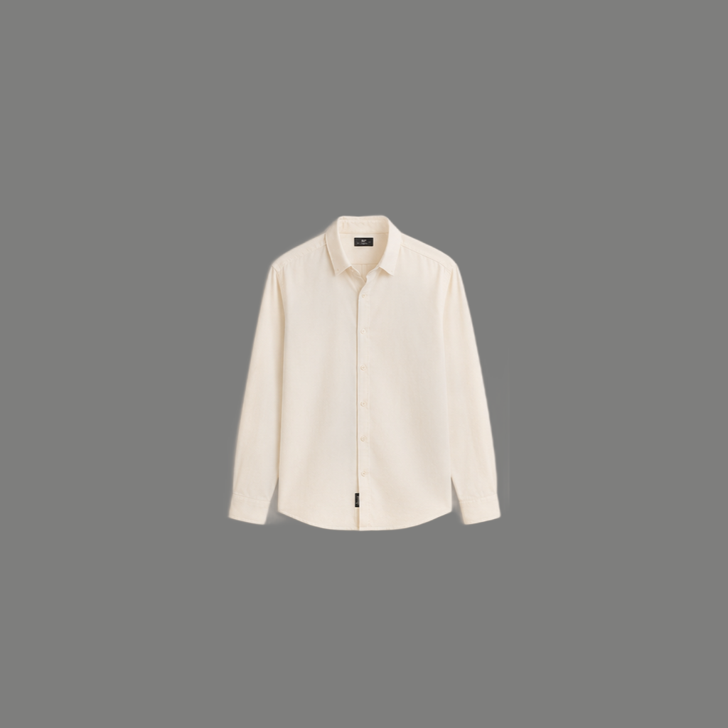 Tailored Solid Long Sleeve Formal Shirt