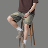 Casual Loose Fit Drawstring Denim Shorts
