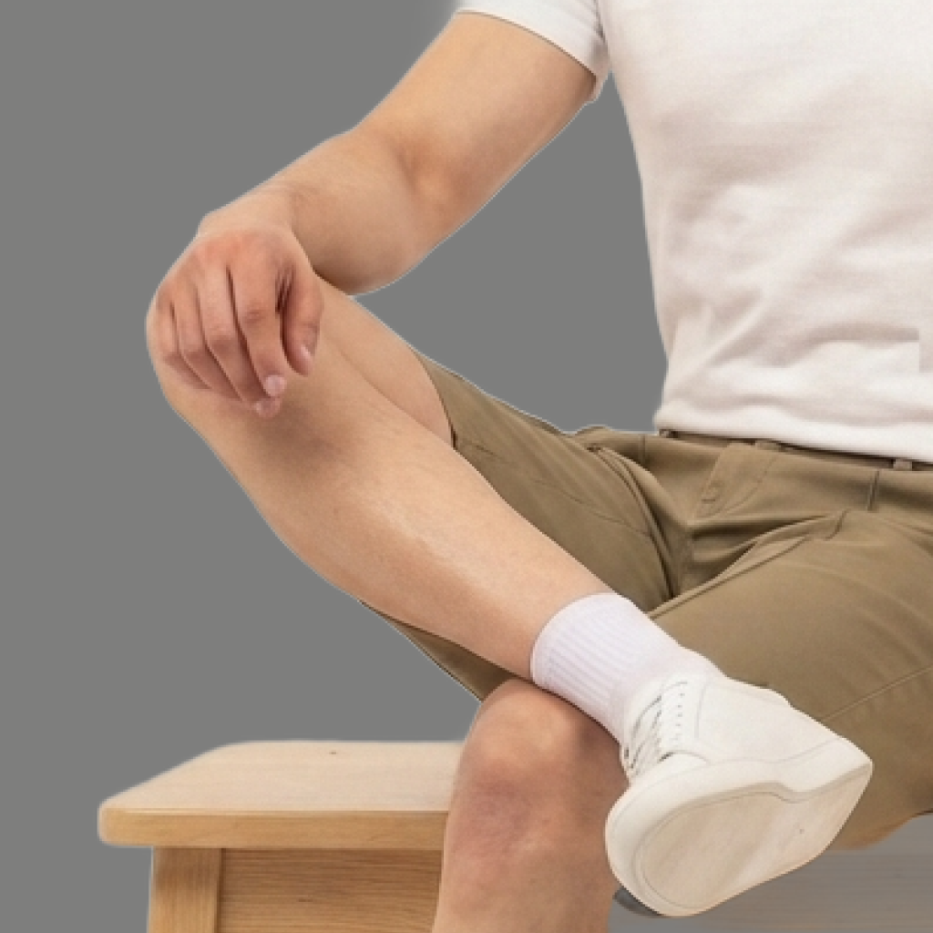 Relaxed Fit Straight Leg Chino Shorts