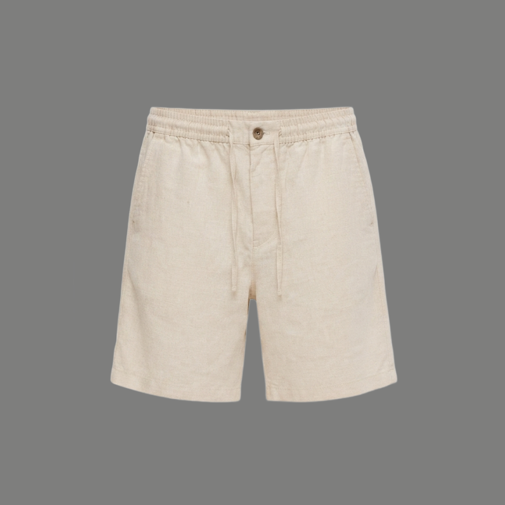 Urban Textured Casual Linen Short