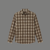 Classic Long Sleeve Plaid Flannel Button Shirt