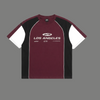 Casual Loose Fit Graphic Panel T-Shirt
