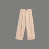 High Waist Pleated Trouser