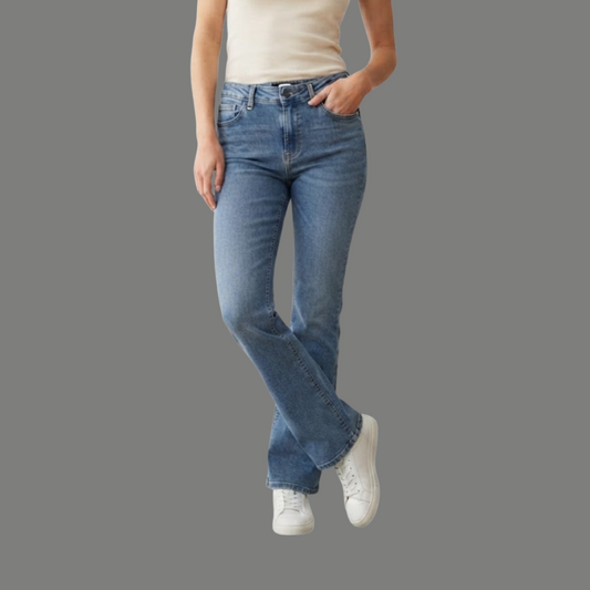 Flared Silhouette Denim